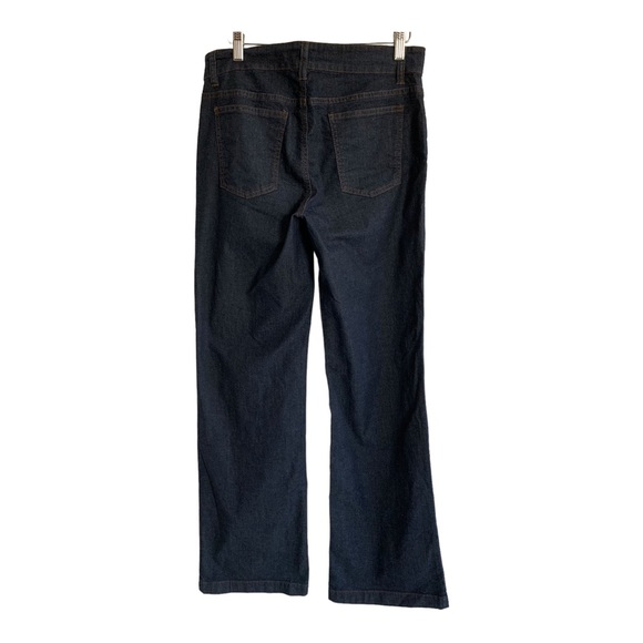 Eileen Fisher Wide Leg Jeans Sz 4 - Picture 3 of 5